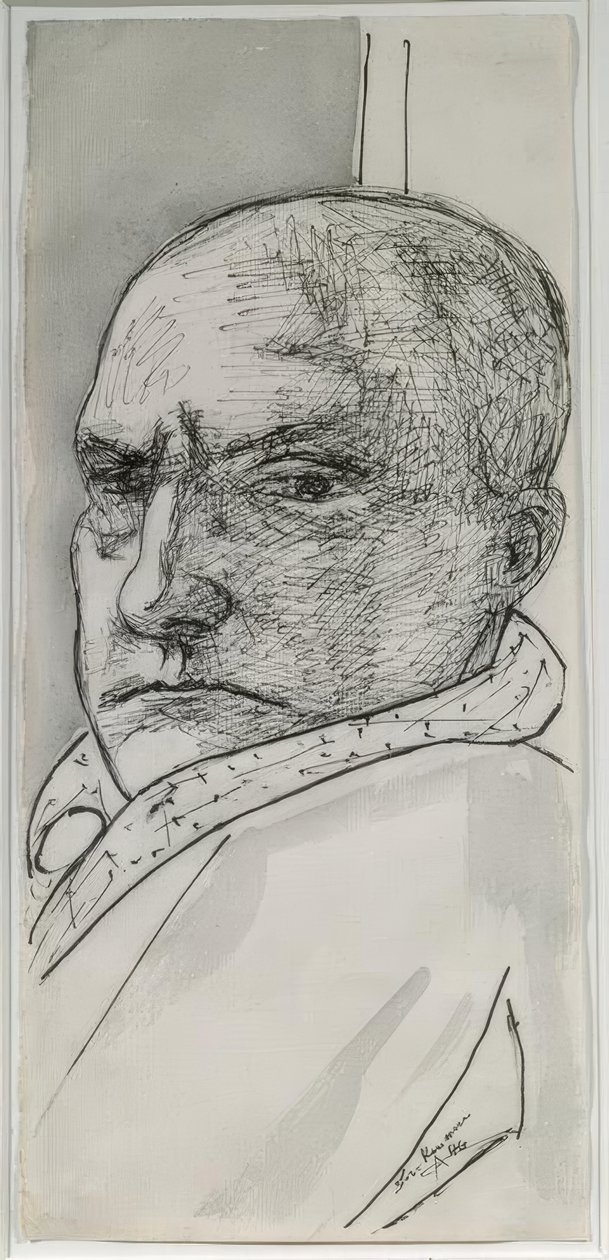 Zelfportret door Max Beckmann