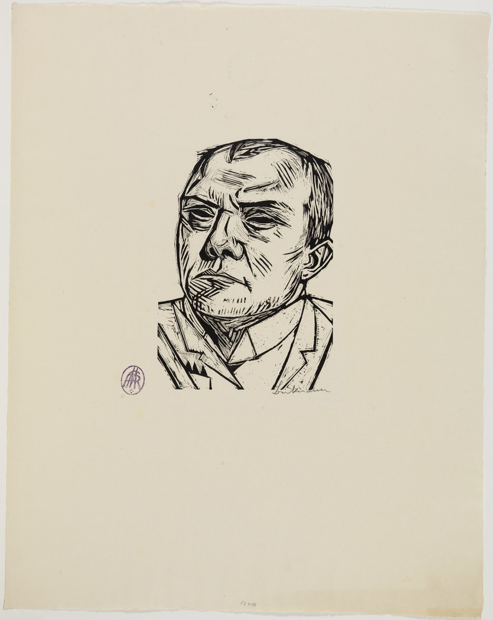 Zelfportret door Max Beckmann