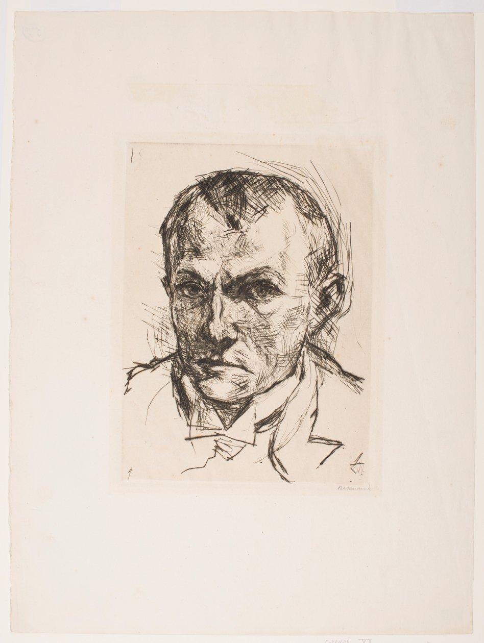 Zelfportret door Max Beckmann