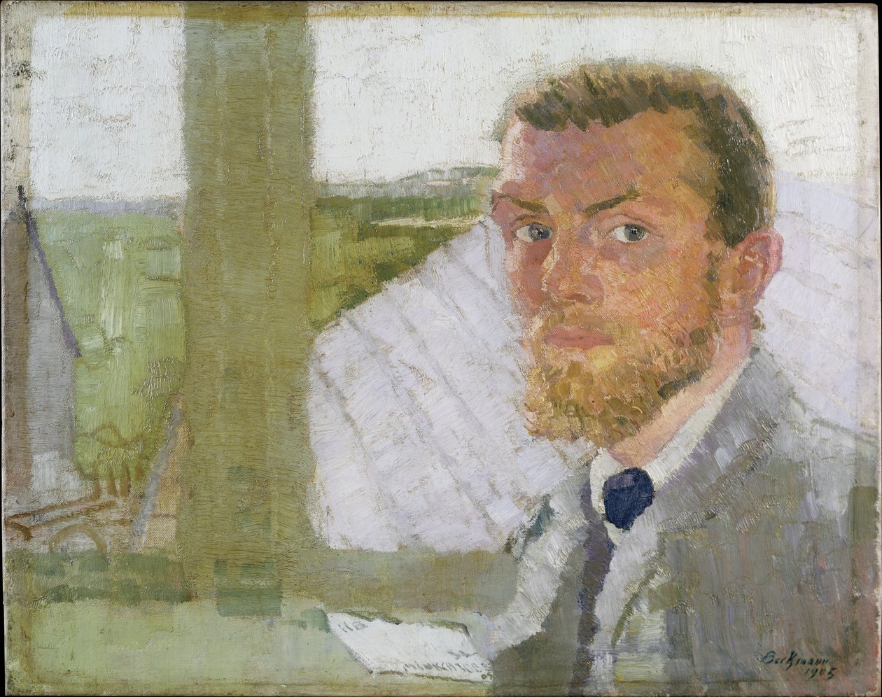 Zelfportret door Max Beckmann
