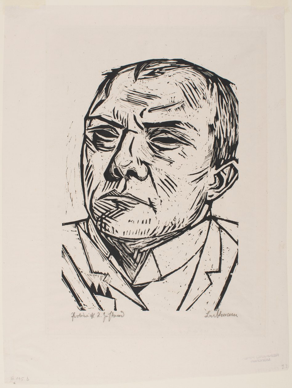 Zelfportret door Max Beckmann