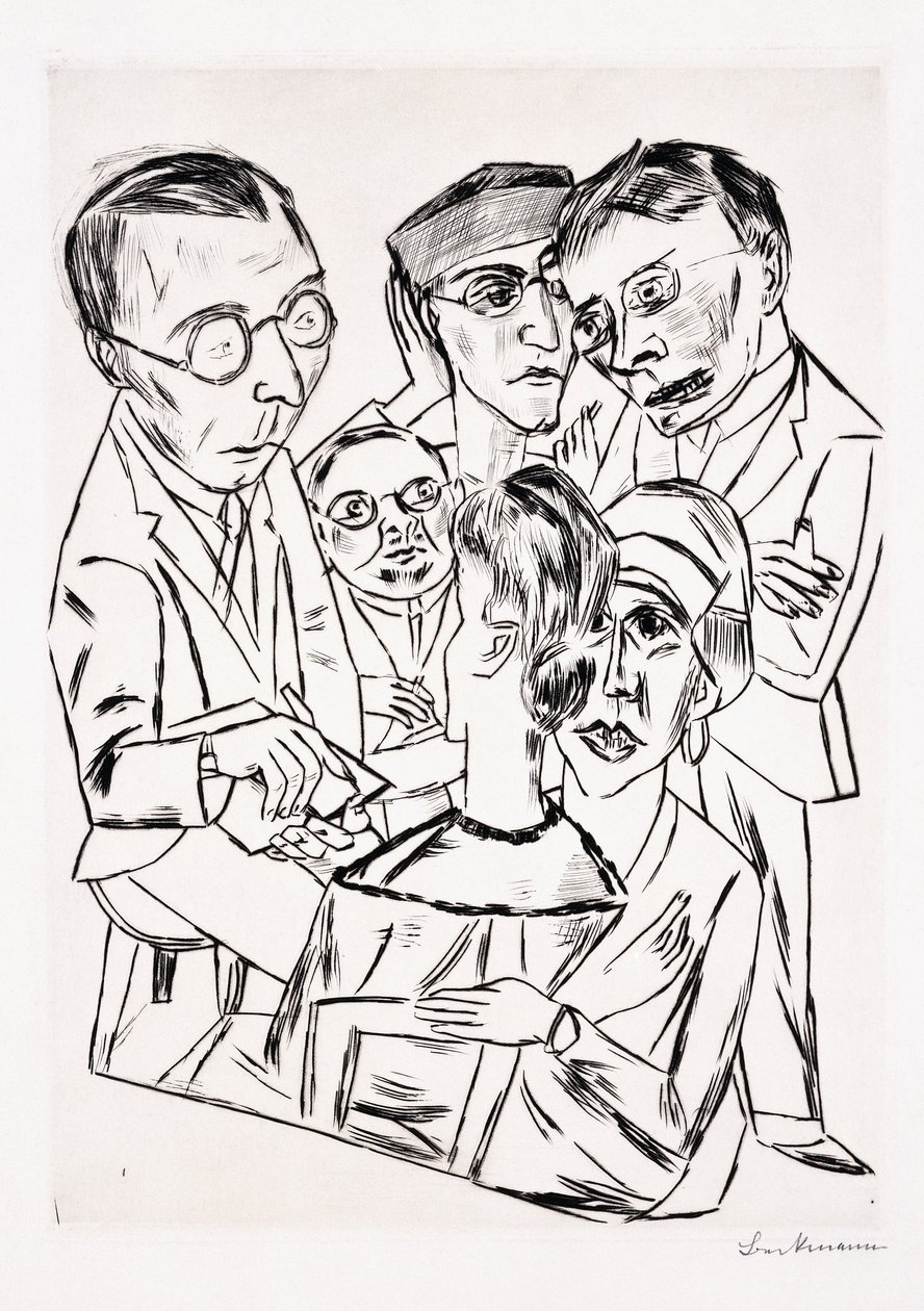 De Kunstenaar in de Samenleving door Max Beckmann