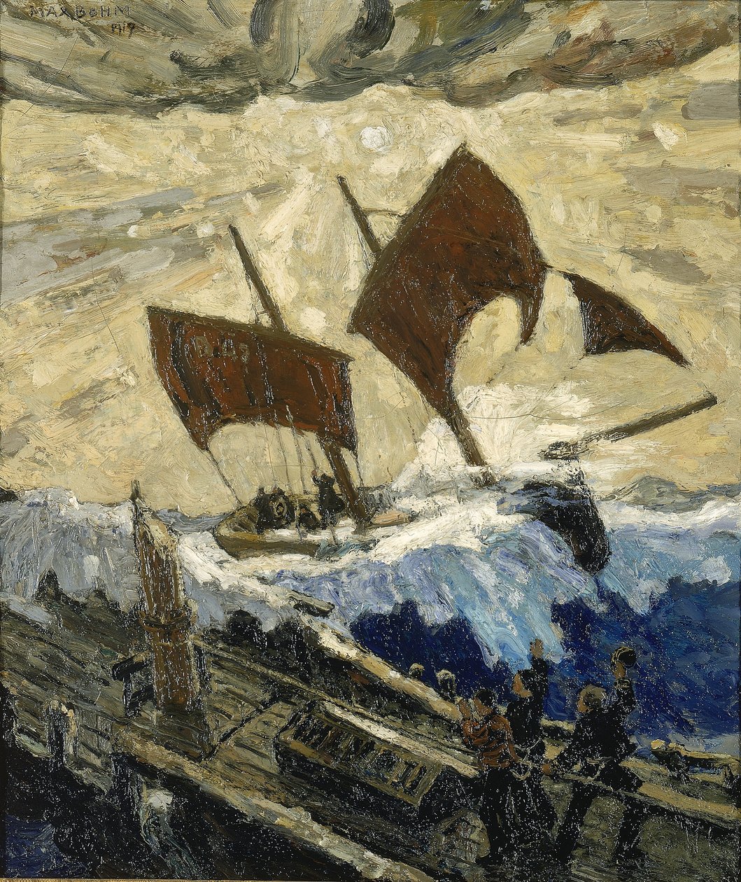Een incident op het Kanaal door Max Bohm