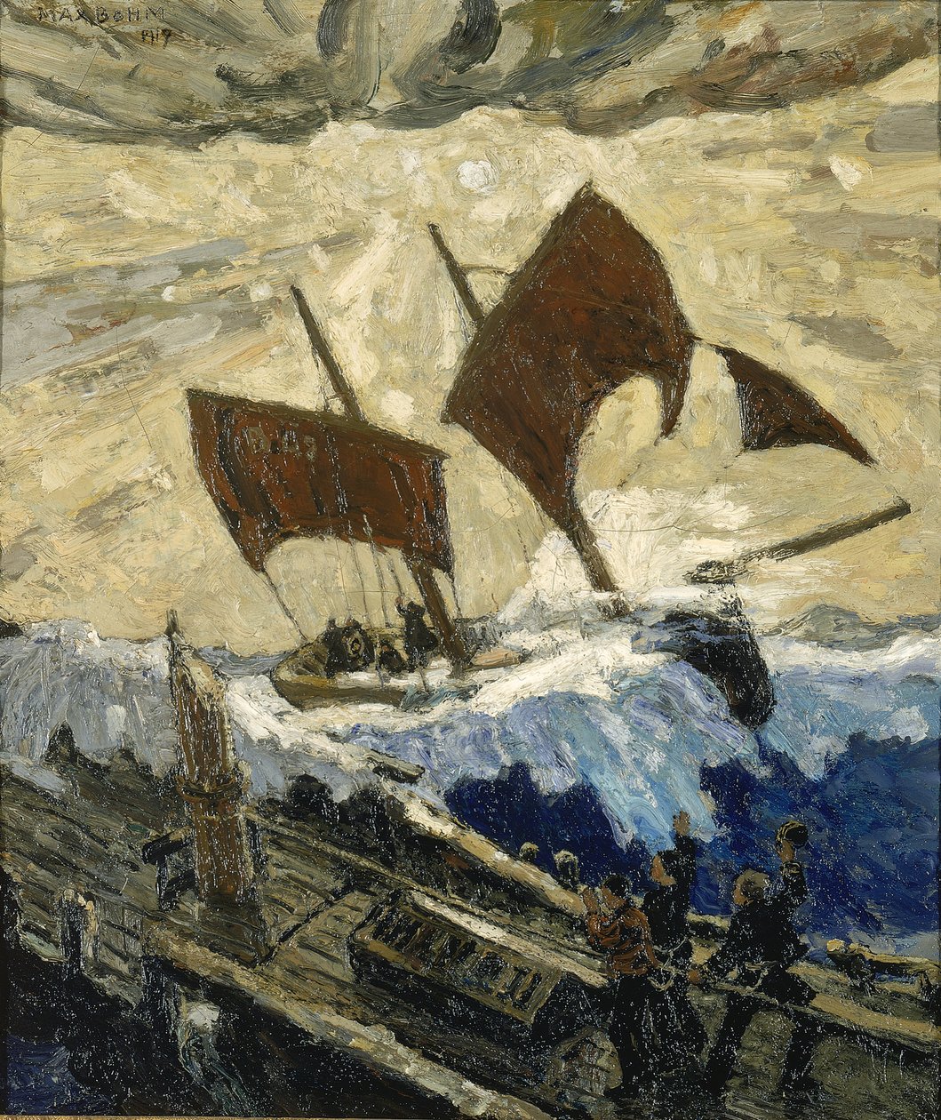 Een Incident op het Engelse Kanaal door Max Bohm