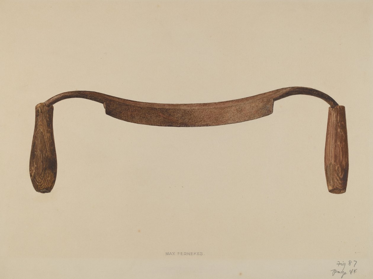 Trekmes, c. 1938 door Max Fernekes