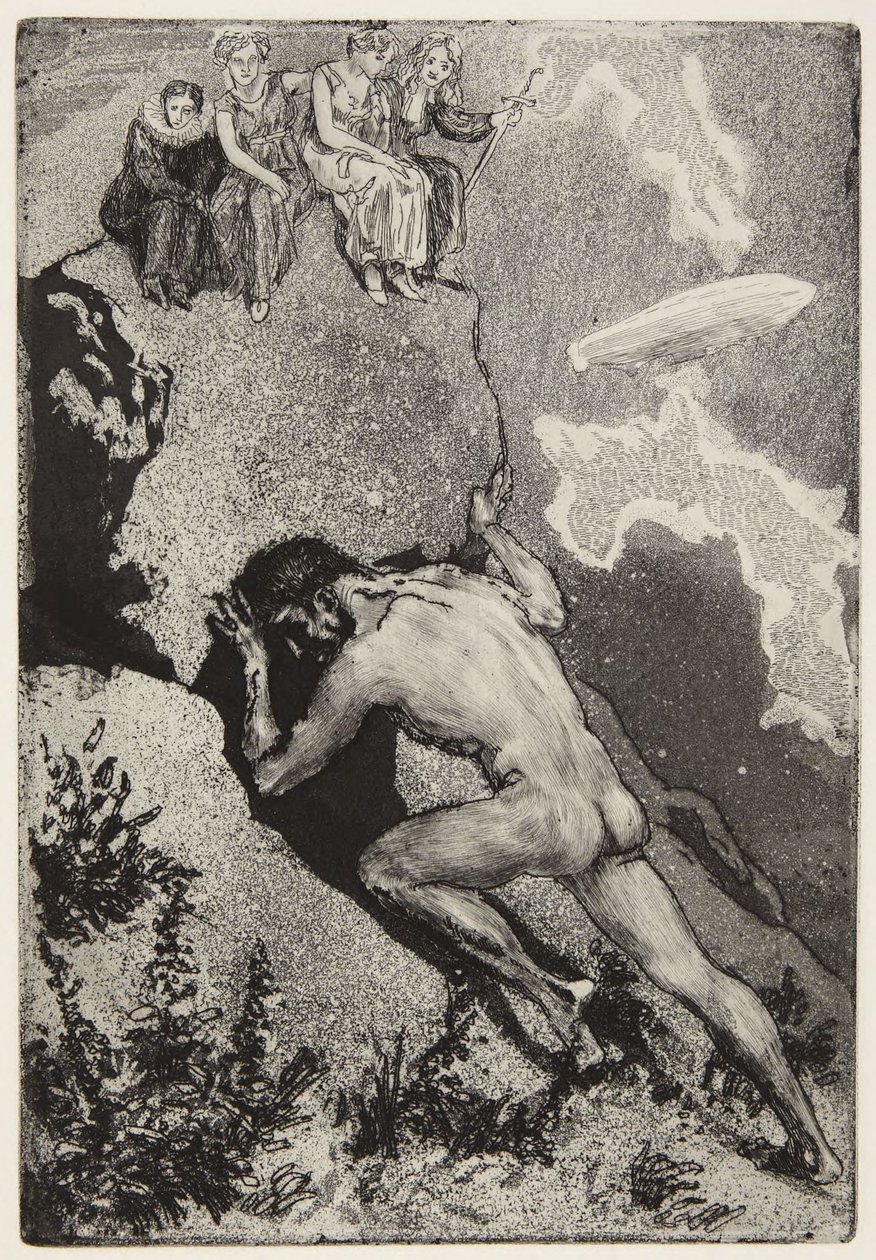 "Sisyphus" door Max Klinger