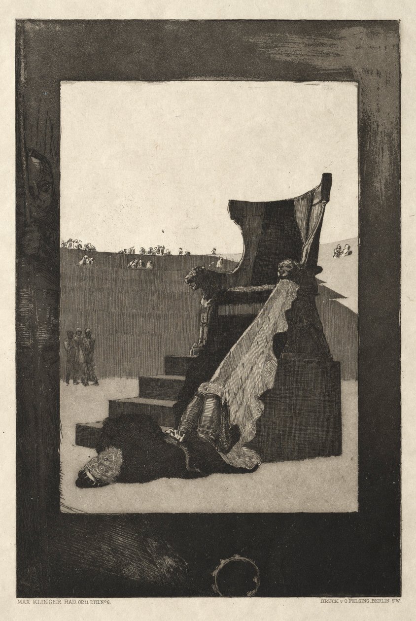Vom Tode I, Opus II door Max Klinger