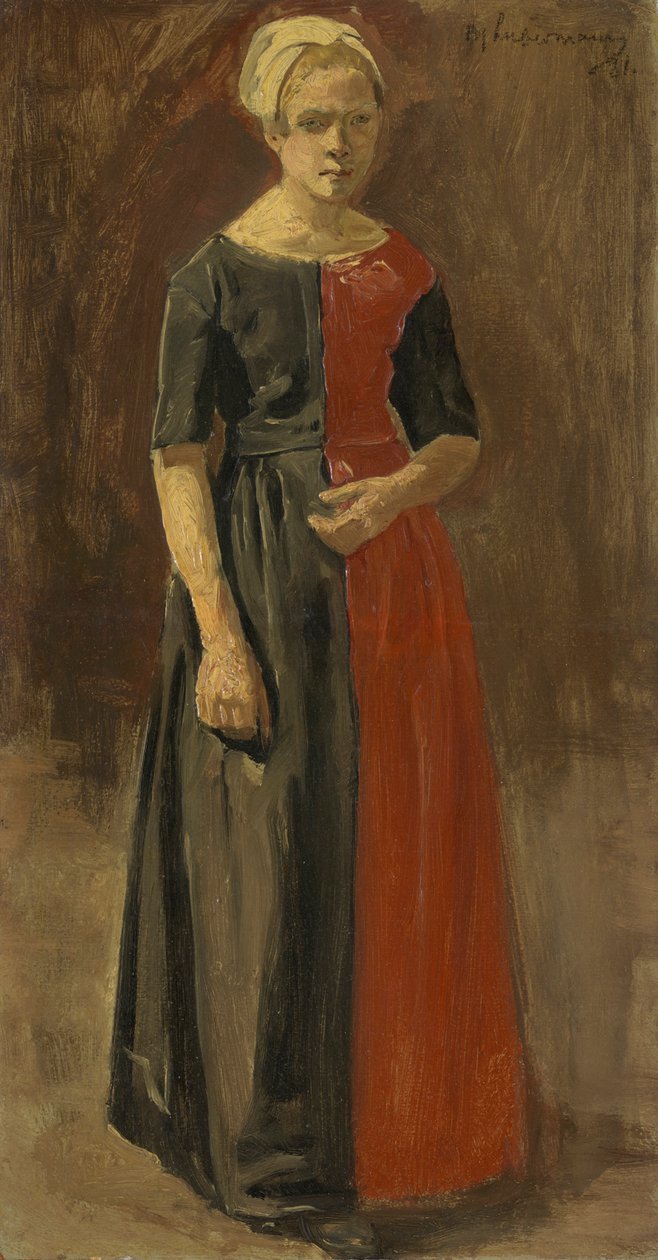 Weeskind uit Amsterdam door Max Liebermann