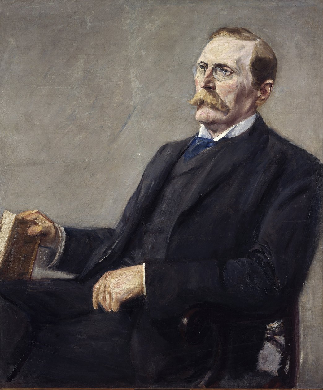 Portret van Dr. Wilhelm Bode door Max Liebermann
