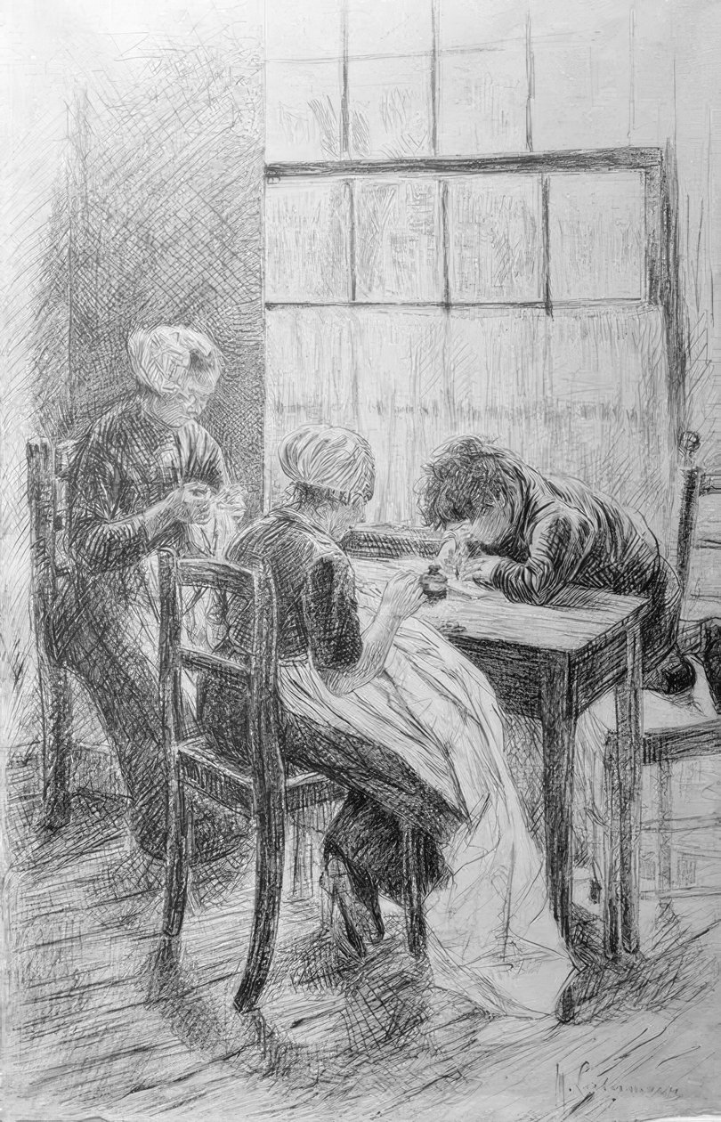 Hollands interieur door Max Liebermann
