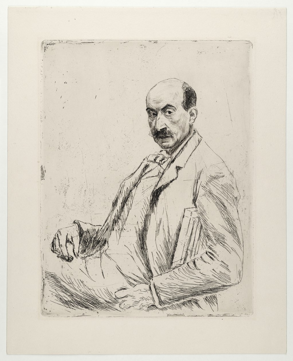 Zelfportret door Max Liebermann