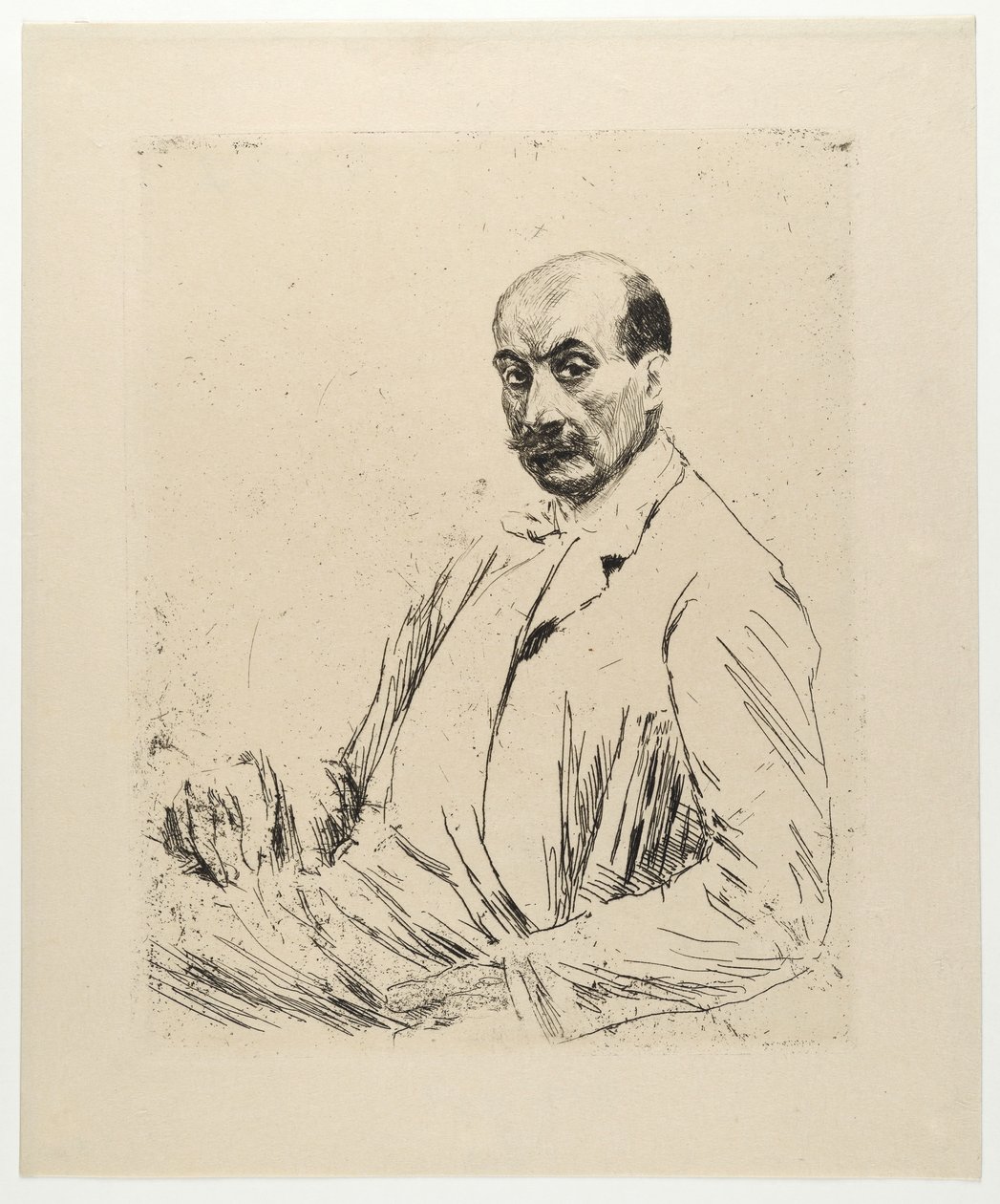 Zelfportret door Max Liebermann