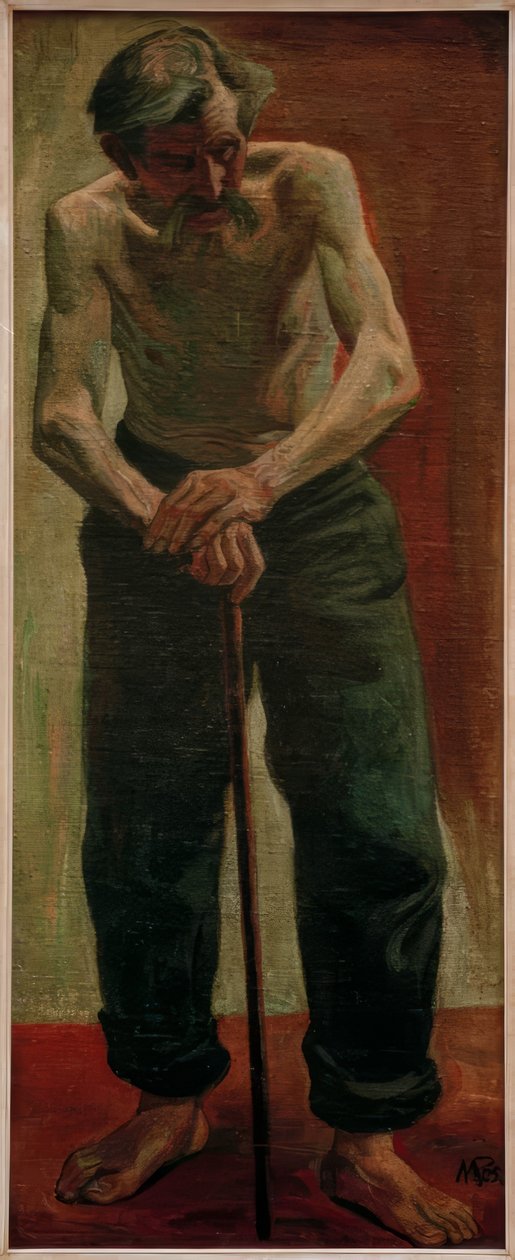 De leeftijd door Max Pechstein