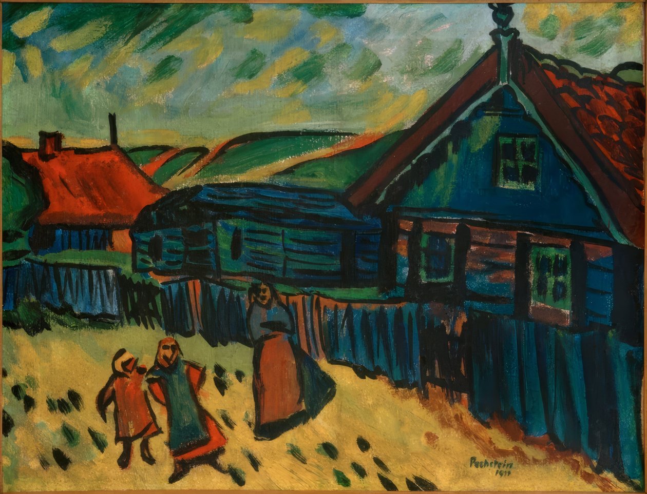 Grijze dag door Max Pechstein