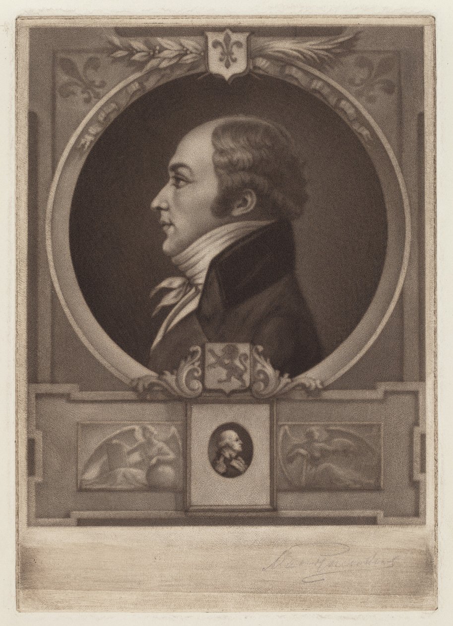 Charles Balthazar Julien Févret de Saint-Mémin door Max Rosenthal, after Charles B. J. Févret de Saint Mémin