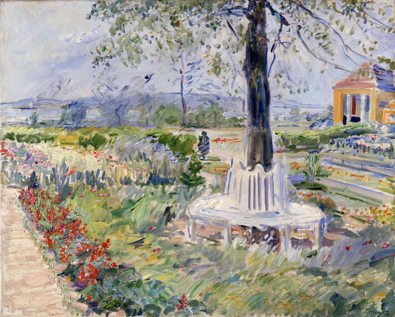 Paviljoen van Neu-Kladow door Max Slevogt