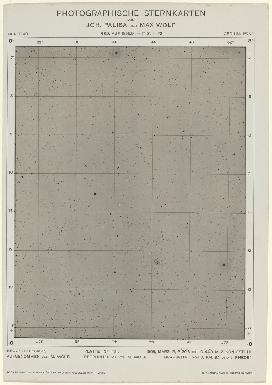 Photographische Sternkarten 17 maart 1906, 2268 door Max Wolf, Johann Palisa