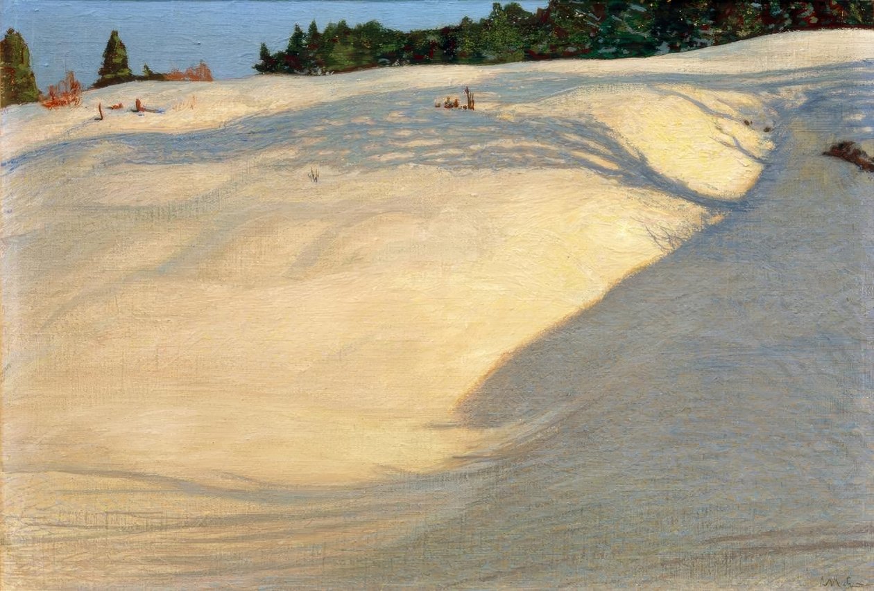 Sneeuwkom door Max von Esterle