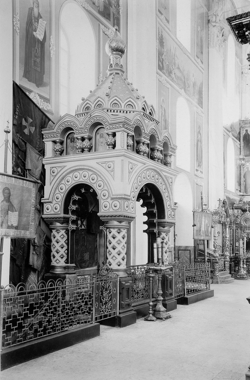 Graf van Minin in de Verlosserkathedraal in het Kremlin van Nizjni Novgorod, Rusland, 1896 door Maxim Dmitriev