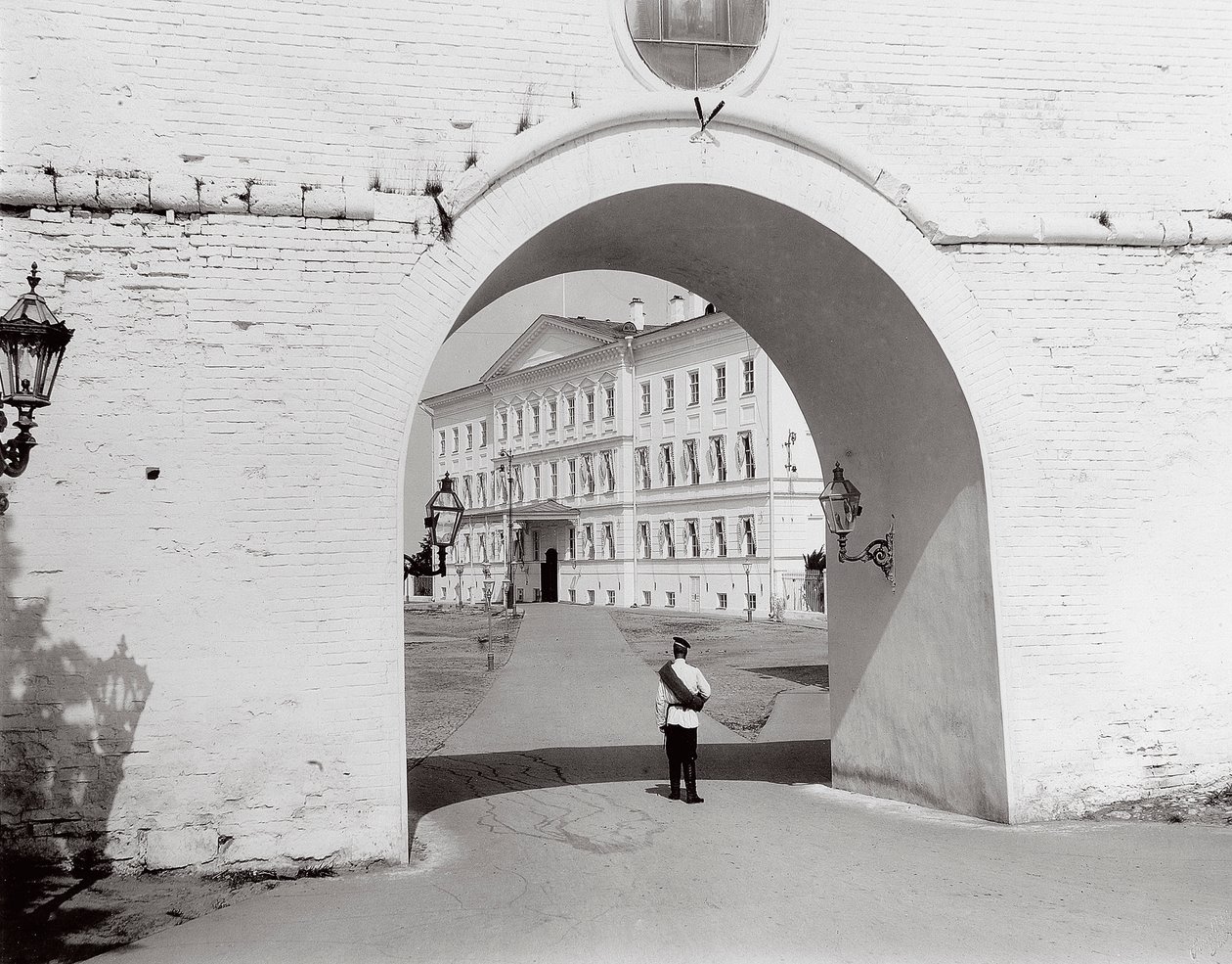 Het keizerlijk paleis in Nizjni Novgorod, Rusland, 1896 door Maxim Dmitriev