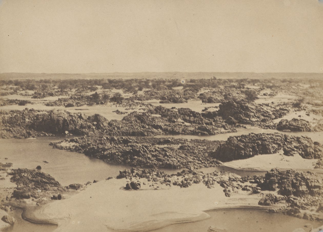 [Uitzicht op Egypte], 1849-51 door Maxime Du Camp