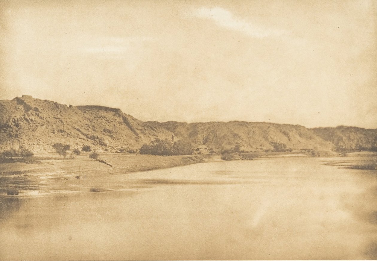 Vue prise au Sud-Est de Philae - Village d