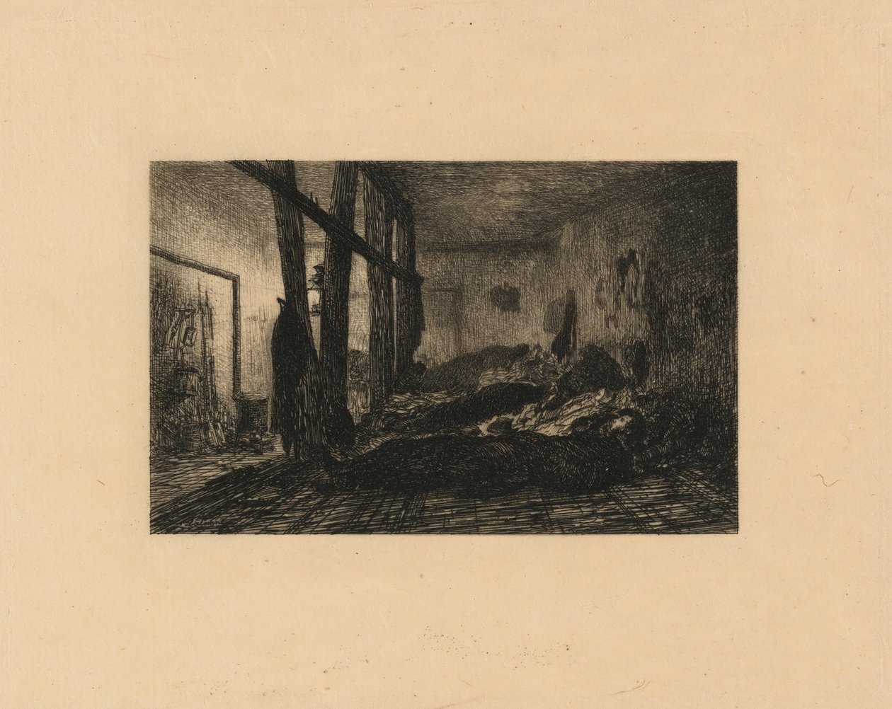 Ein Wachposten door Maxime Lalanne