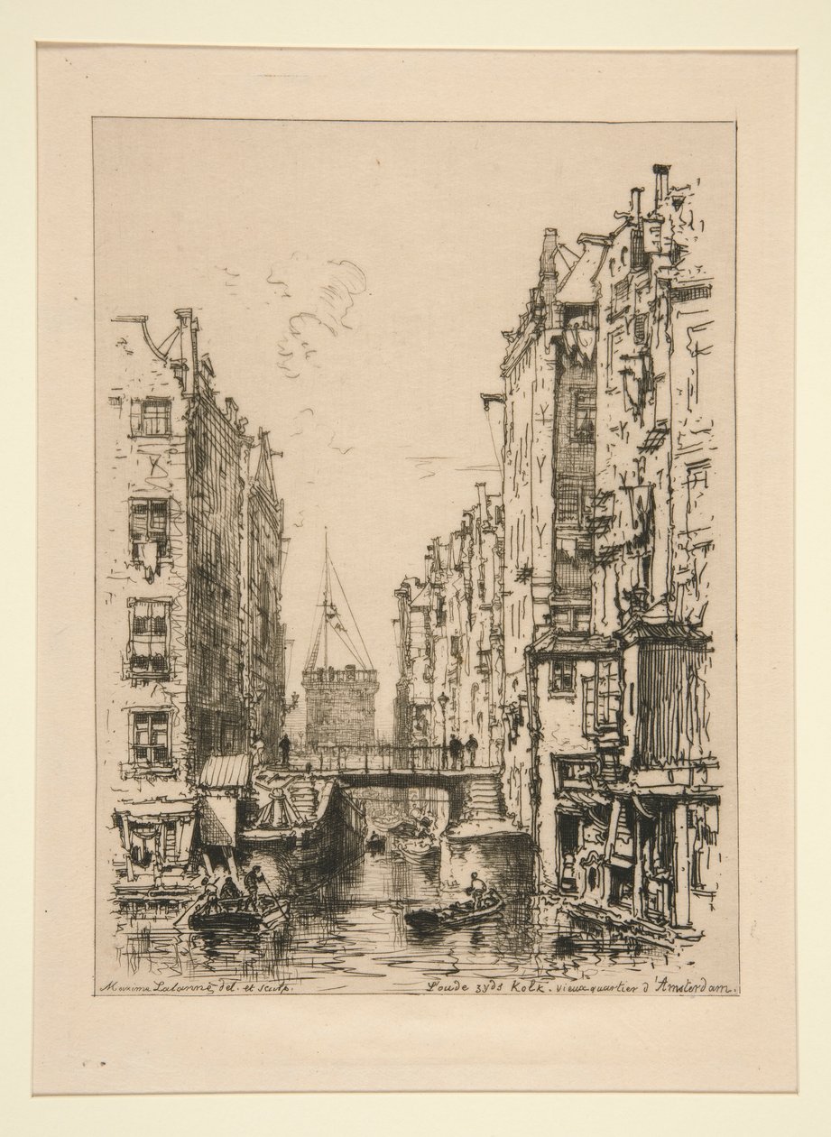 Oude wijk d door Maxime Lalanne