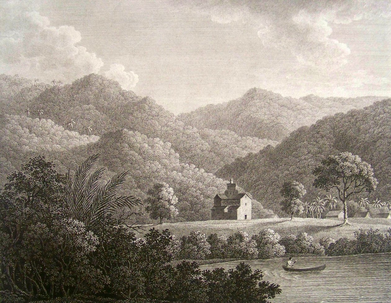 Vue de La Mission de St. Fidèle door Maximilian zu Wied Neuwied
