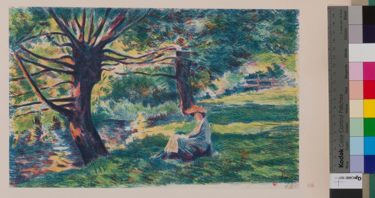 Omgeving van Vernon door Maximilien Luce