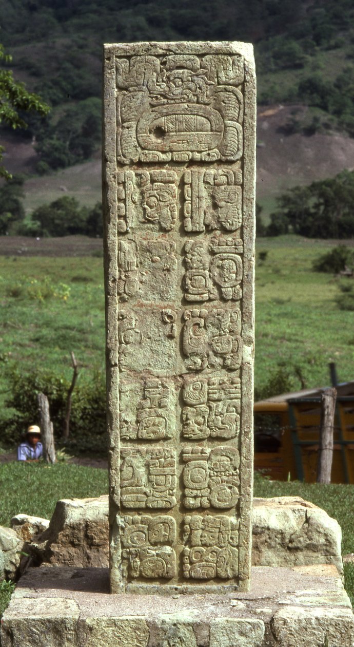 Copan Stela 6 door Mayan