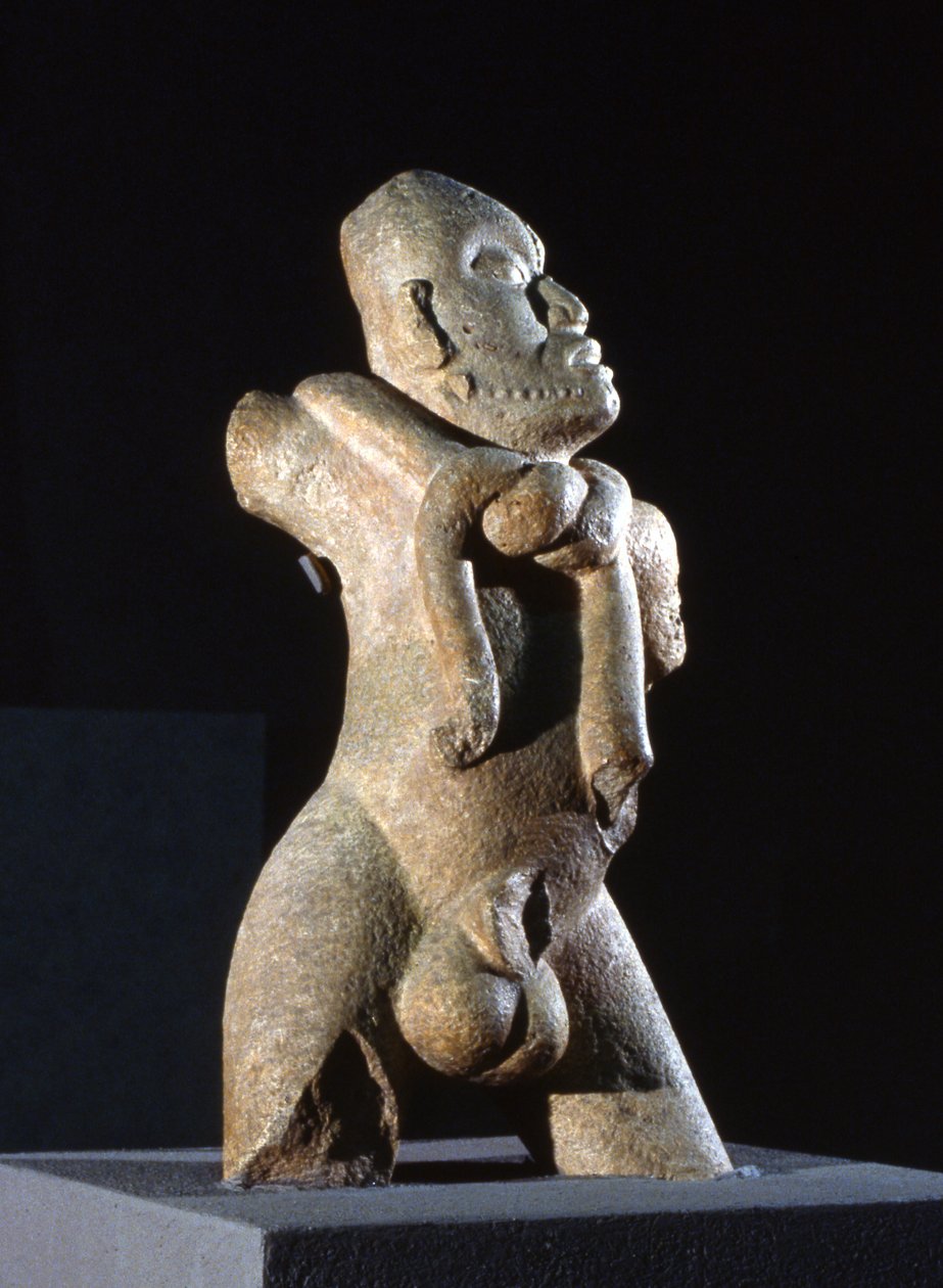 De Jonge Man van Cumpich, uit Yucatan, Mexico, Late Klassieke periode door Mayan