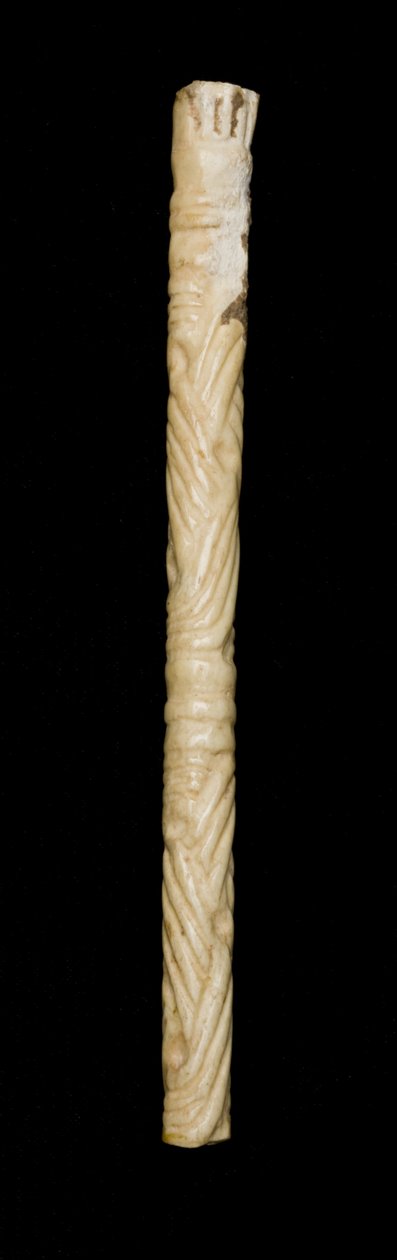 Gereedschap met matontwerp, 600-900 n.Chr. door Mayan Mayan
