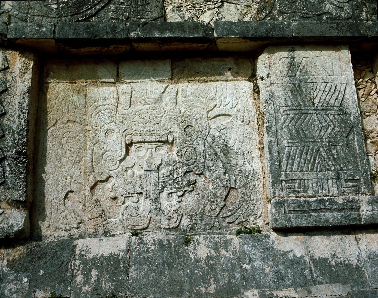 Venus Platform op het Grote Plein, 750-1200 door Mayan Mayan
