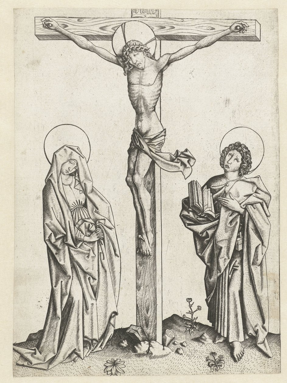 Christus aan het kruis door Meester E.S.