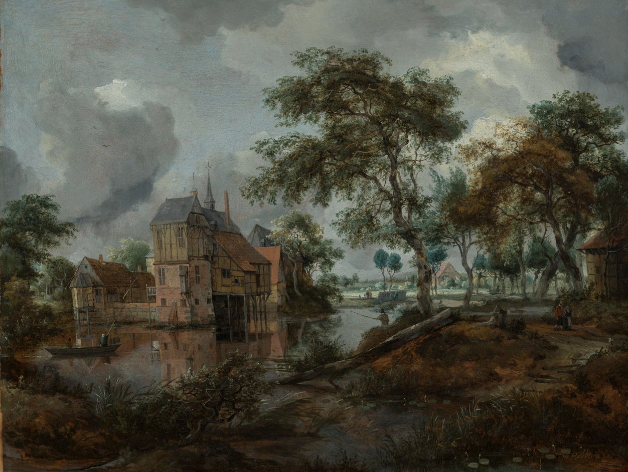 Het kasteel van Ootmarsum door Meindert Hobbema