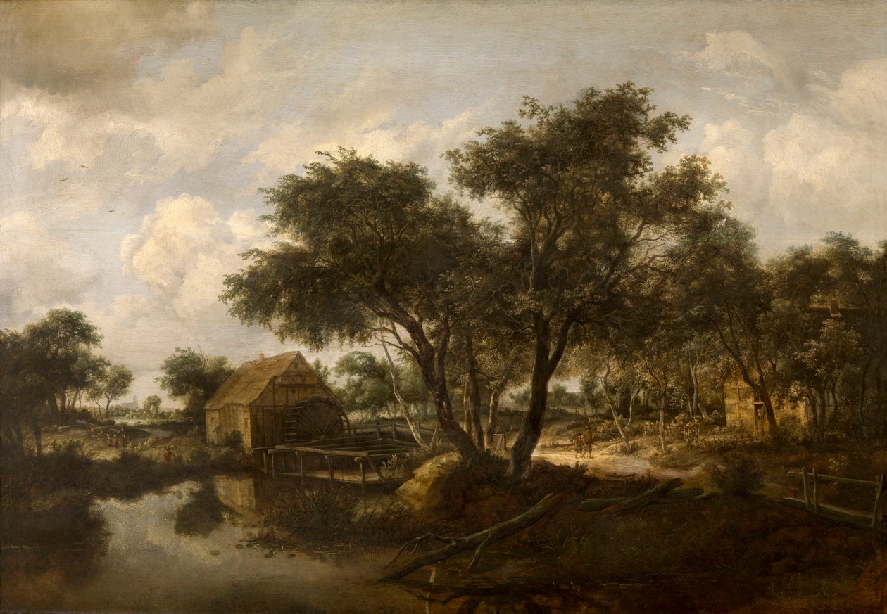 Watermolen door Meindert Hobbema