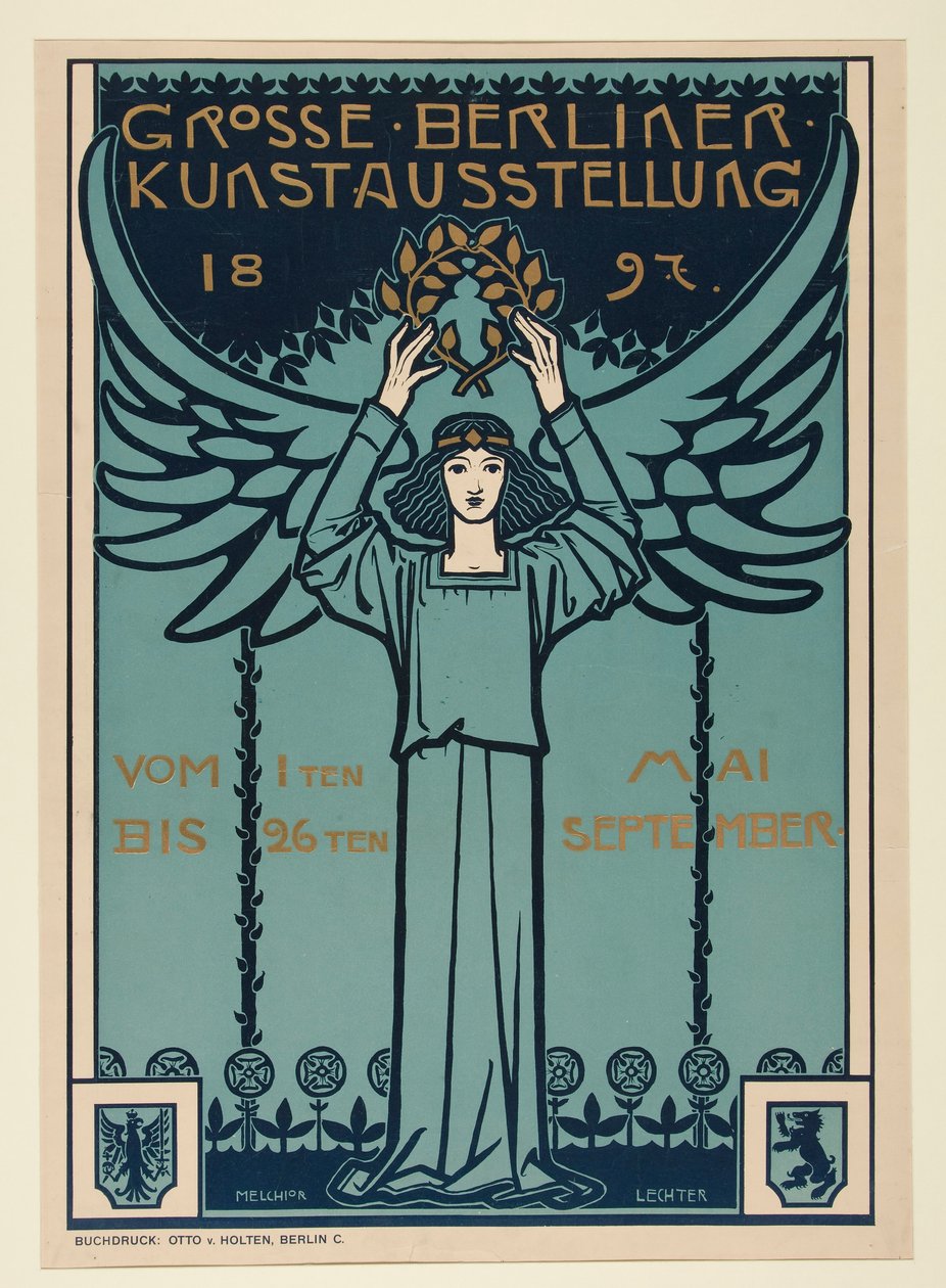 Grosse Berliner Kunstausstellung door Melchior Lechter