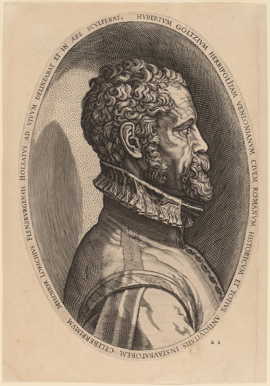 Hubert Goltzius door Melchior Lorch