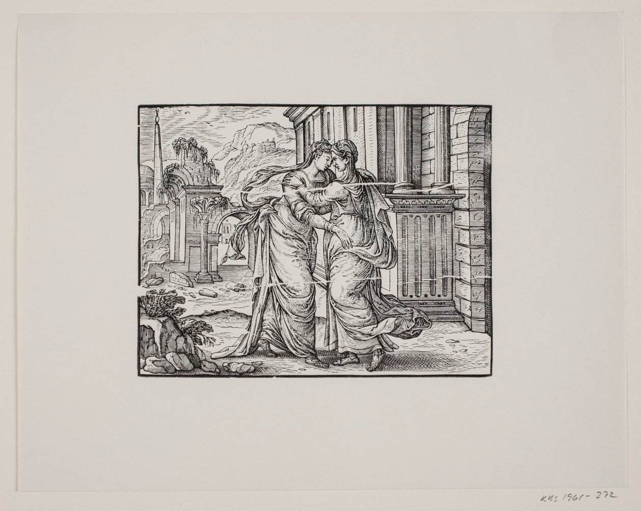 De Visitatie door Melchior Lorck