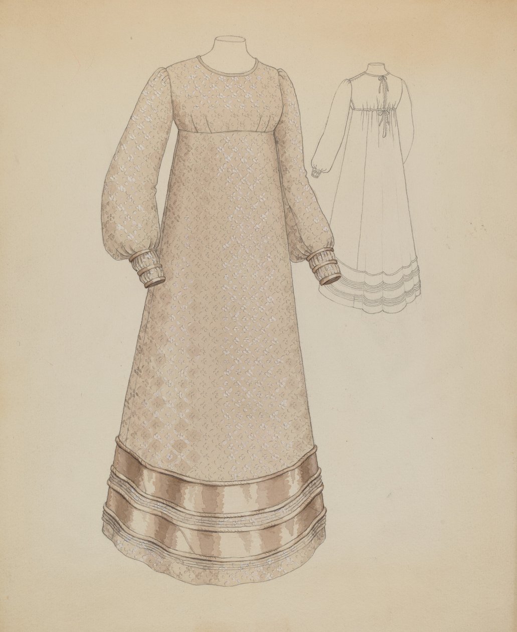 Jurk, ca. 1936 door Melita Hofmann