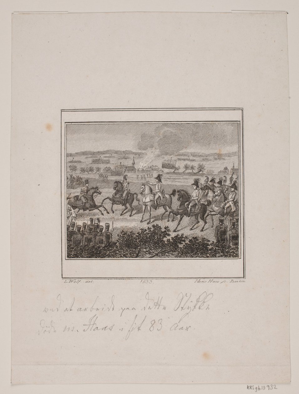 Deens: Scène uit de geschiedenis van Frederik II door Meno Haas