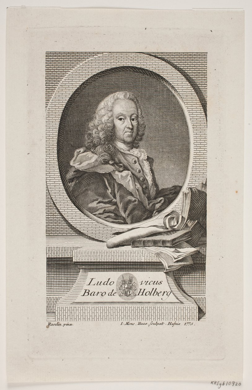 Ludvig Holberg door Meno Haas