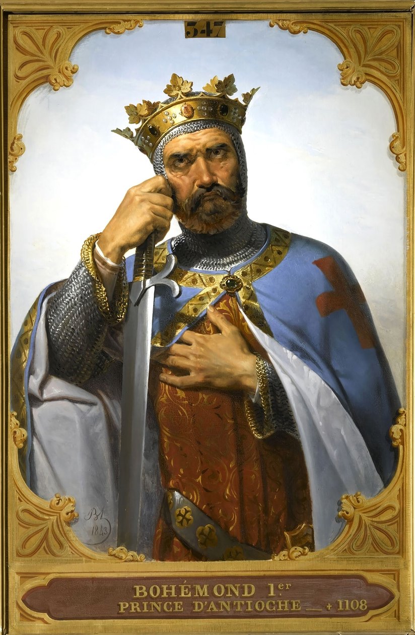 Bohemund I van Antiochië, 1843 door Merry Joseph Blondel