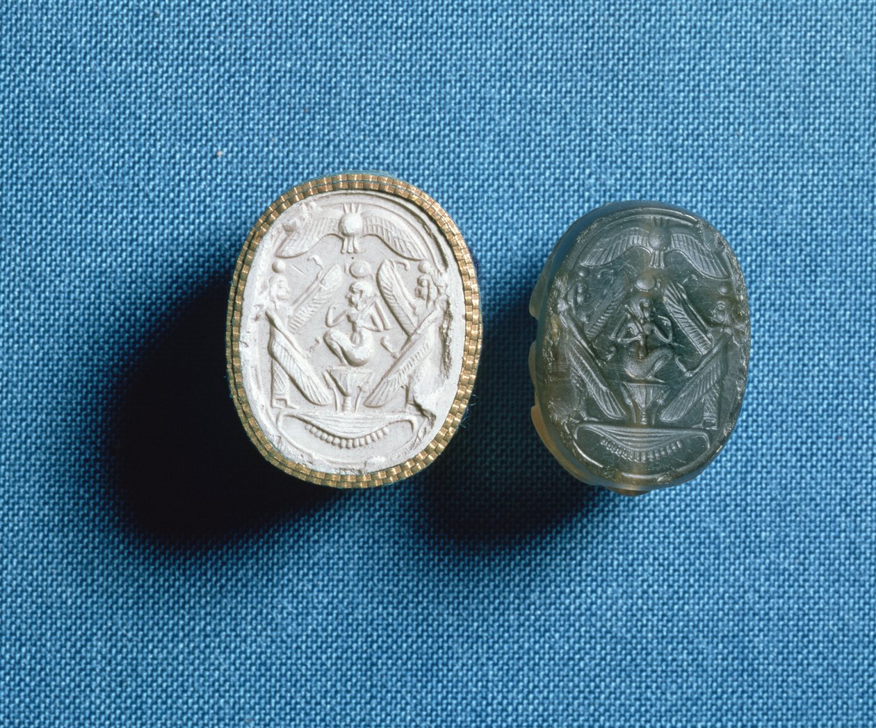 Zegel en afdruk, Mesopotamisch, ca. 3200 v.Chr. door Mesopotamian