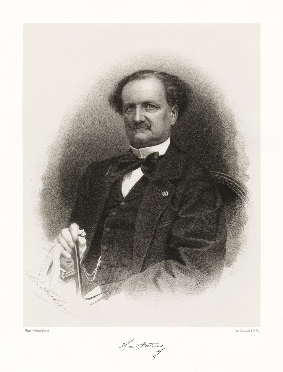 Auguste Luc Nompar Gaumont duc de la Forge door Meyer and Pierson