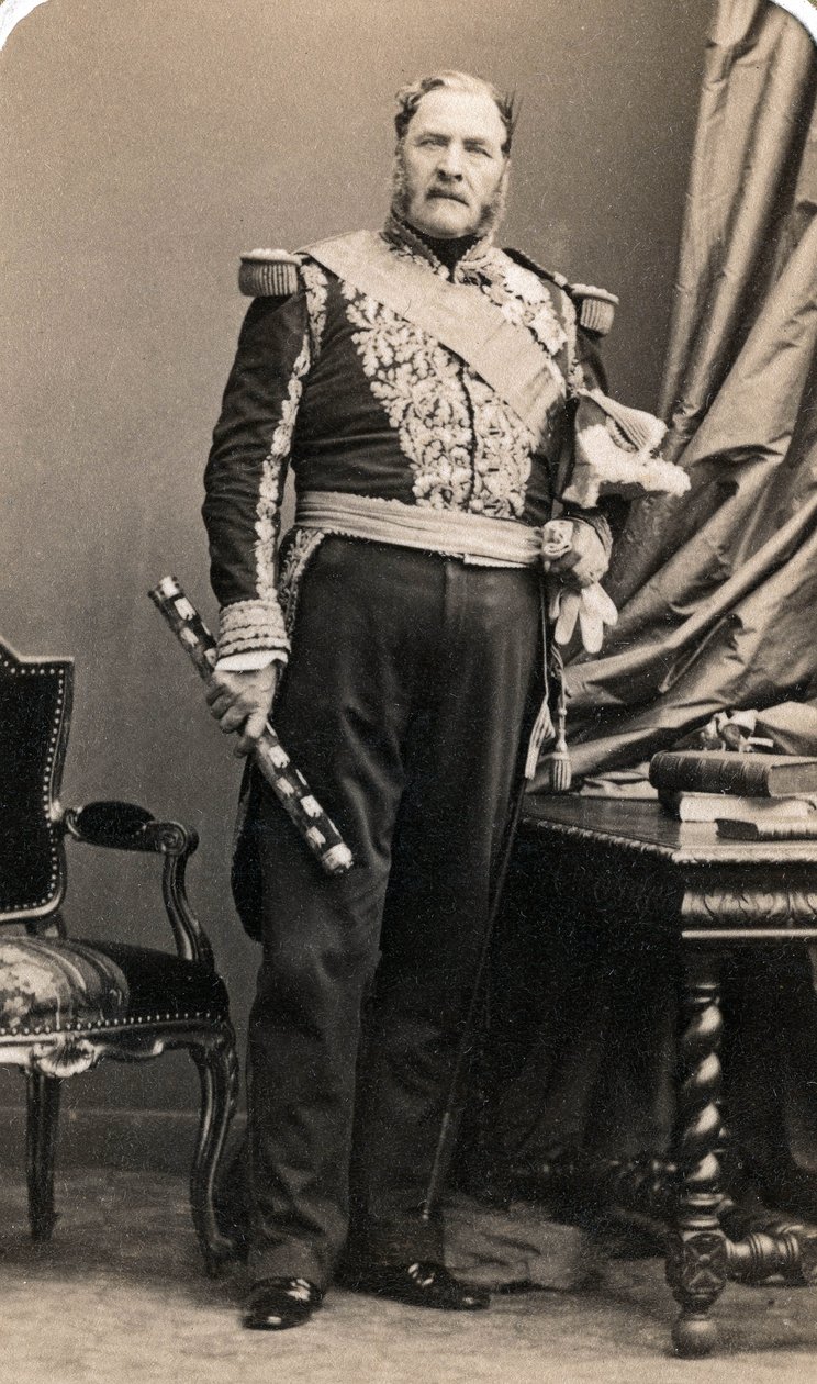Portret van maarschalk Forey (1804-1872) door Meyer and Pierson