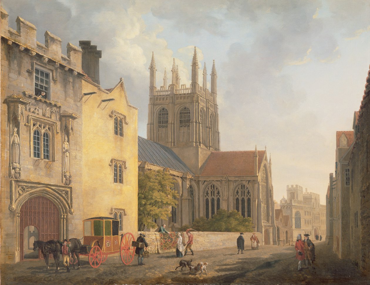 Merton College, Oxford door Michael Rooker