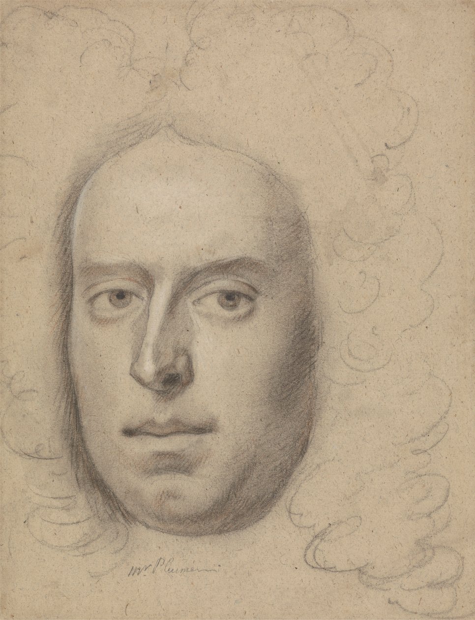 Portret van een heer (Mr. Plumer of Plumiere) door Michael Dahl