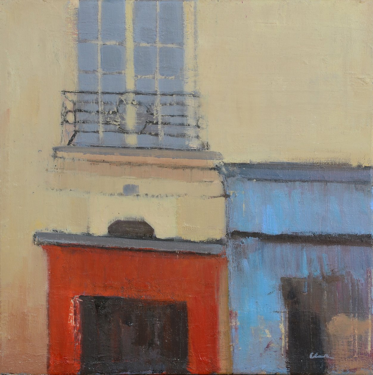 Kleuren van Parijs, 2016 (olieverf op linnen) door Michael G. Clark